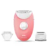 Braun Silk-epil 3-277 epilators, balts/rozā