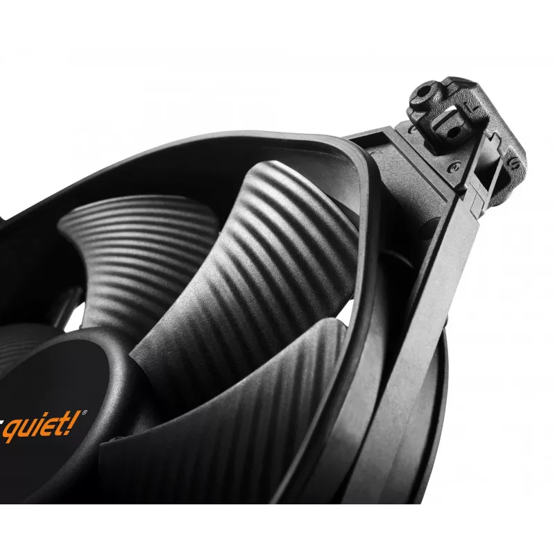 be quiet! SilentWings 3 datora korpusa ventilators 14 cm melns