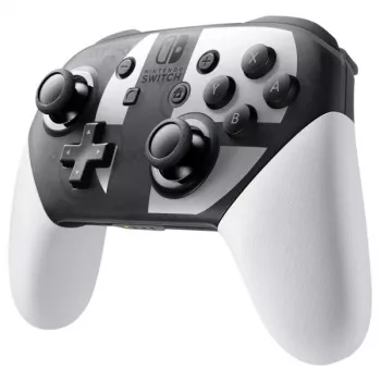 Nintendo Switch Pro kontrolieris Super Smash Bros. Ultimate Edition melns, pelēks, balts Bluetooth spēļu kontrolieris analogs / digitāls Nintendo Switch