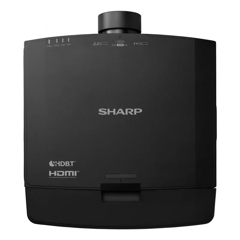 Sharp V731U standarta projektors 7300 ANSI lūmeni 3LCD WUXGA (1920x1200) 3D melns