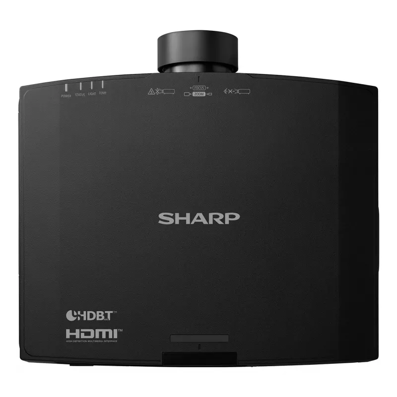 Sharp V731U standarta projektors 7300 ANSI lūmeni 3LCD WUXGA (1920x1200) 3D melns