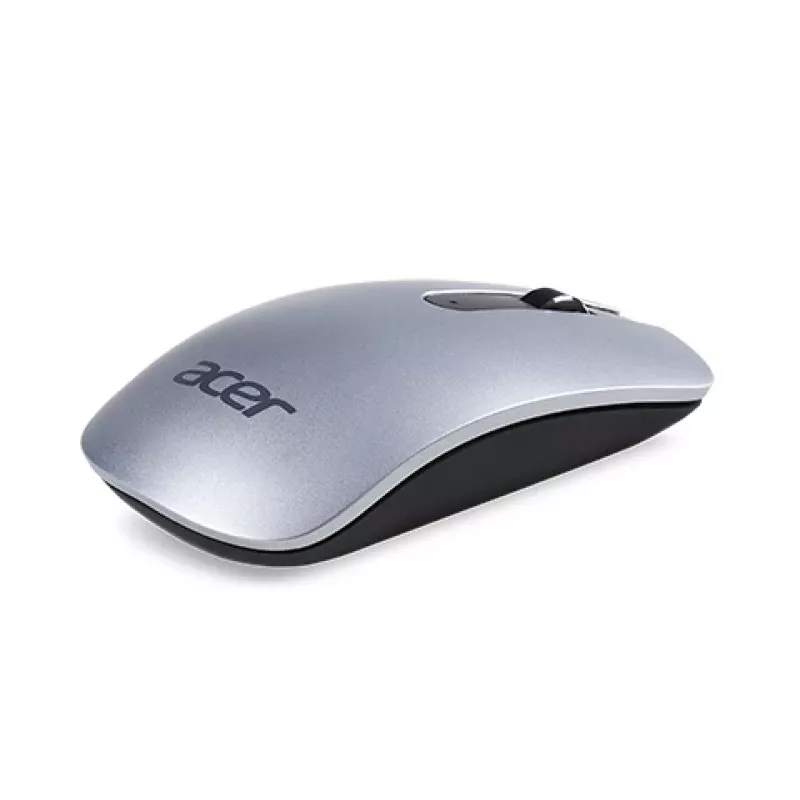 Acer Ultra-plāns bezvadu pele birojam, piemērota abām rokām, USB Type-A, optiska, 1000 DPI