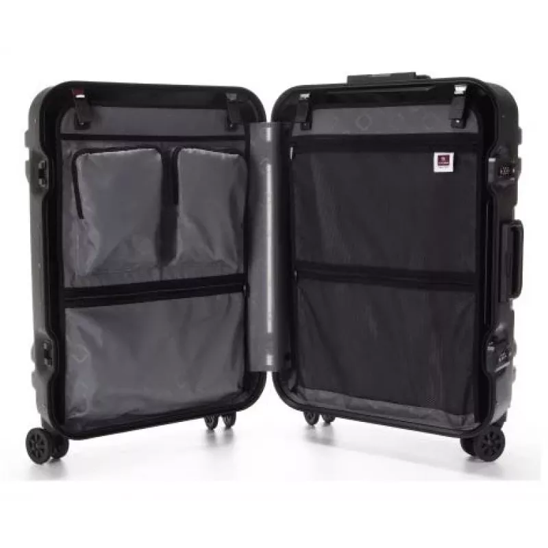 Acer GP.BAG11.009 čemodāns Trolley Melns Alumīnijs, Polikarbonāts (PC)