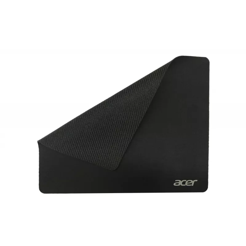 Acer Essential Peļu Paliktnis, Melns, Vienkrāsains, Audums, Džersija, Gumija, Neslīdoša pamatne