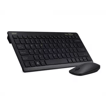 Acer Chrome kombinētais komplekts tastatūra Iekļauta pele Universāls RF bezvadu QWERTY Melns