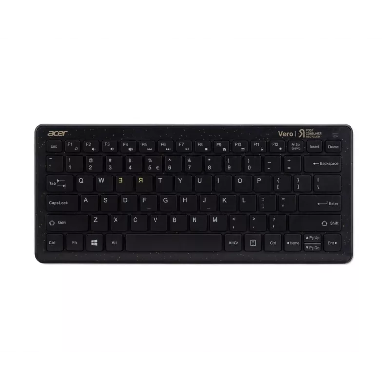 Acer Chrome kombinētais komplekts tastatūra Iekļauta pele Universāls RF bezvadu QWERTY Melns