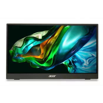 Acer PM161QBbmiuux Pārnēsājams monitors Melns 39.6 cm (15.6 collas) LCD 1920 x 1080 pikseļi