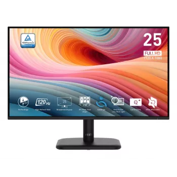 MSI PRO MP251L E2 datora monitors 62,2 cm (24,5 collas) 1920 x 1080 pikseļi Full HD LED melns