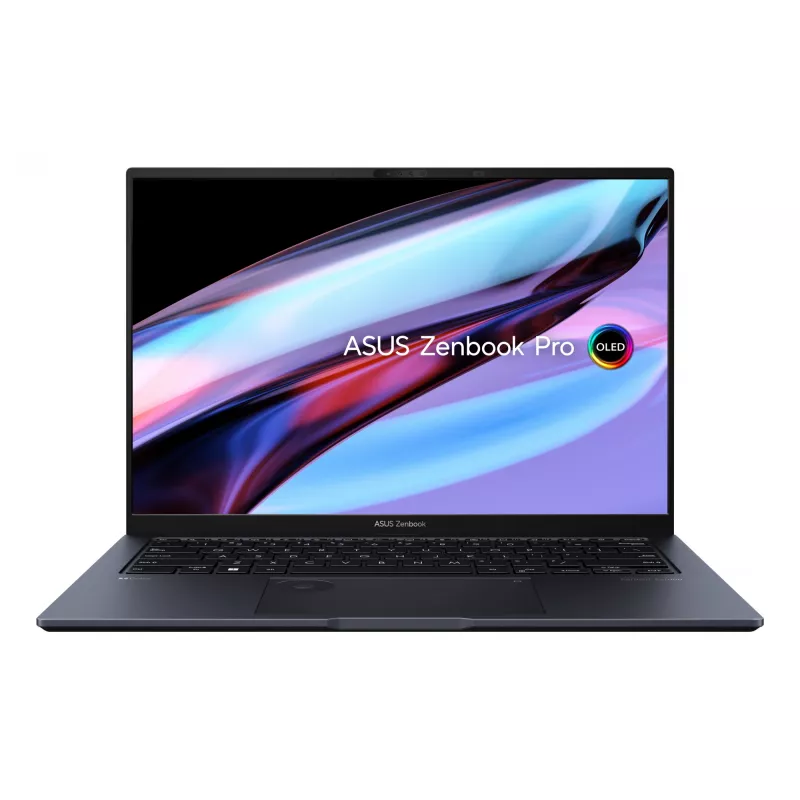 ASUS Zenbook Pro 14 OLED UX6404VV-M9004W Intel® Core™ i7 i7-13700H klēpjdators 36,8 cm (14,5 collu) skārienekrāns 2.8K 16 GB DDR5-SDRAM 512 GB SSD NVIDIA GeForce RTX 4060 Wi-Fi 6E (802.11ax) Windows 11 Home melns