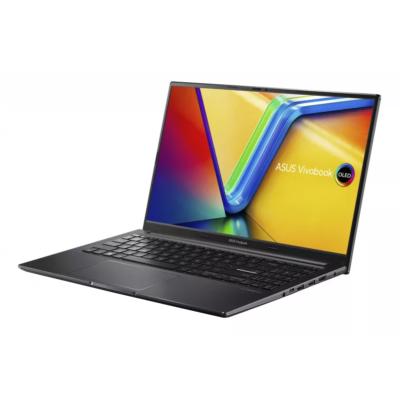 ASUS Vivobook 15 OLED M1505YA-L1394W AMD Ryzen™ 7 7730U klēpjdators, 39,6 cm (15,6 collu) Full HD, 16 GB DDR4-SDRAM, 512 GB SSD, Wi-Fi 6E (802.11ax), Windows 11 Home, melns
