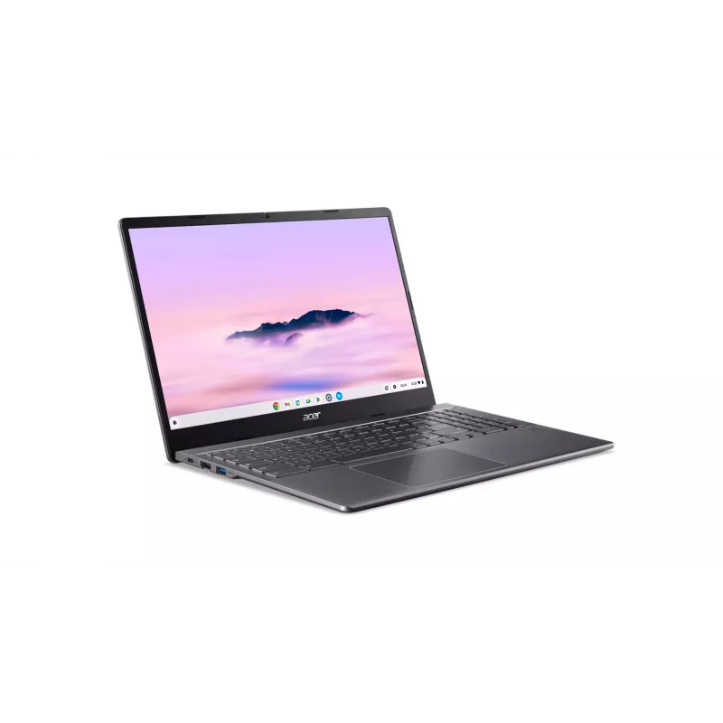 Acer Chromebook CBE595-2T-55NF Intel Core 5 120U 39,6 cm (15,6 collas) Skārienjutīgs Full HD 8 GB LPDDR5x-SDRAM 256 GB SSD Wi-Fi 6E (802.11ax) ChromeOS Pelēks