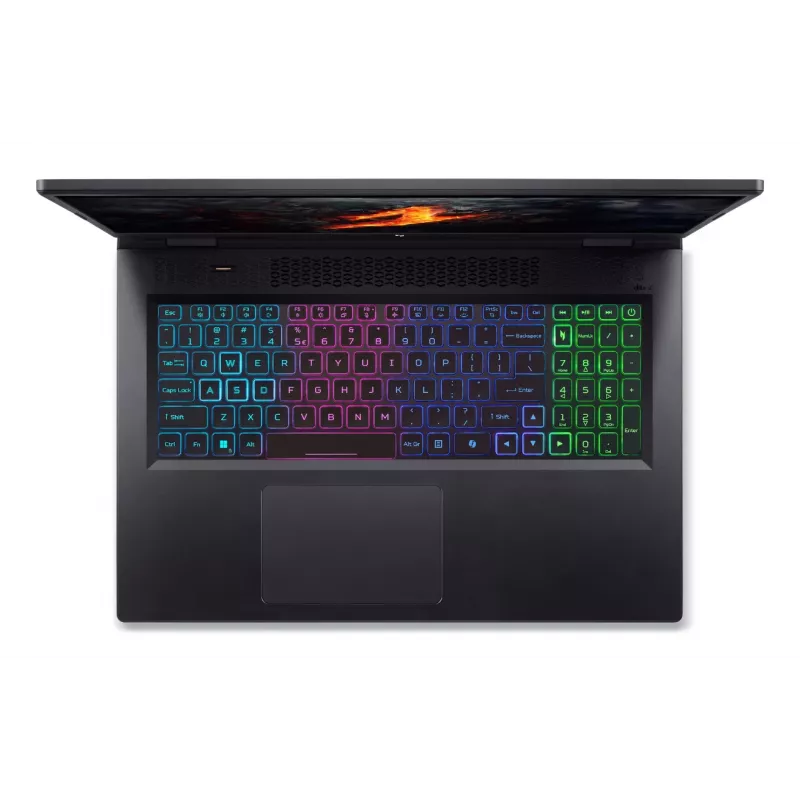 Acer Nitro 17 AN17-42-R75W AMD Ryzen™ 7 8845HS klēpjdators 43,9 cm (17,3 collas) Quad HD 16 GB DDR5-SDRAM 1 TB SSD NVIDIA GeForce RTX 4070 Wi-Fi 6 (802.11ax) Windows 11 Home Melns