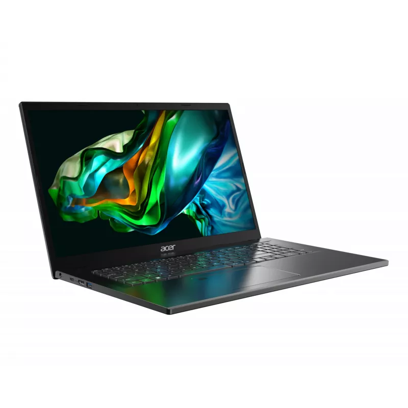 Acer Aspire 5 17 A517-58GM-54Z0 Intel® Core™ i5 i5-1335U Portatīvais dators 43.9 cm (17.3 collas) Full HD 16 GB DDR4-SDRAM 512 GB SSD NVIDIA GeForce RTX 2050 Wi-Fi 6E (802.11ax) Windows 11 Pro Pelēks