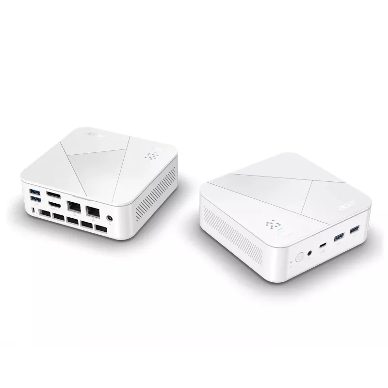 Acer Revo Box RB102-20CPW Mini Copilot+ PC Intel Core Ultra 5 226V 16 GB LPDDR5x-SDRAM 1 TB SSD Windows 11 Home Mini PC Balts