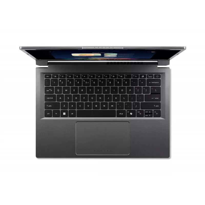 Acer Aspire 14 AI A14-52M-55CP Intel Core Ultra 5 226V klēpjdators 35.6 cm (14 collas) WUXGA 16 GB LPDDR5x-SDRAM 512 GB SSD Wi-Fi 6 (802.11ax) Windows 11 Home pelēks