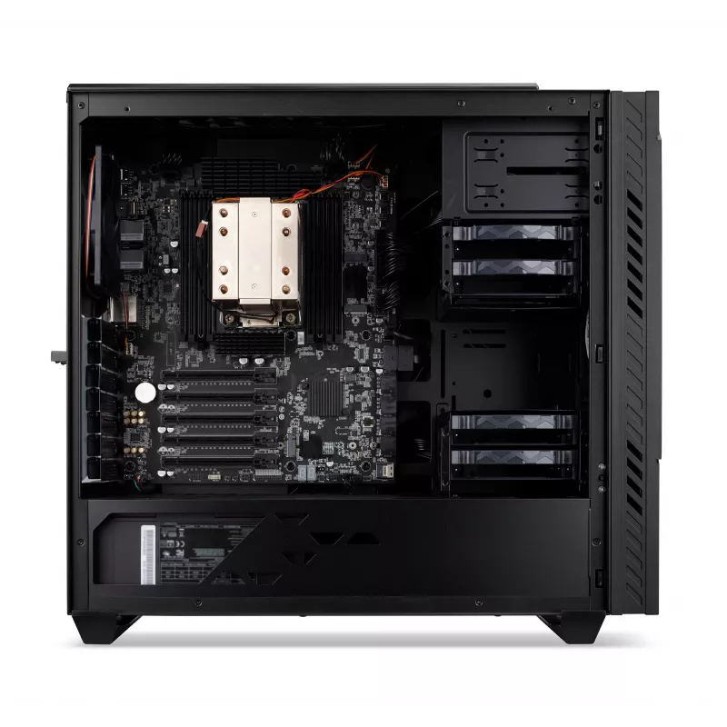 Acer Altos BrainSphere P330 F6 SE Intel Xeon W w3-2435 128 GB DDR5-SDRAM 2 TB SSD NVIDIA GeForce RTX 5090 Tornis Workstation Melns