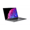 Acer Swift Go 16 SFG16-72-782U Intel Core Ultra 7 155U Portatīvais dators 40,6 cm (16 collu) 3.2K 16 GB LPDDR5-SDRAM 1 TB SSD Wi-Fi 6E (802.11ax) Windows 11 Home Pelēks