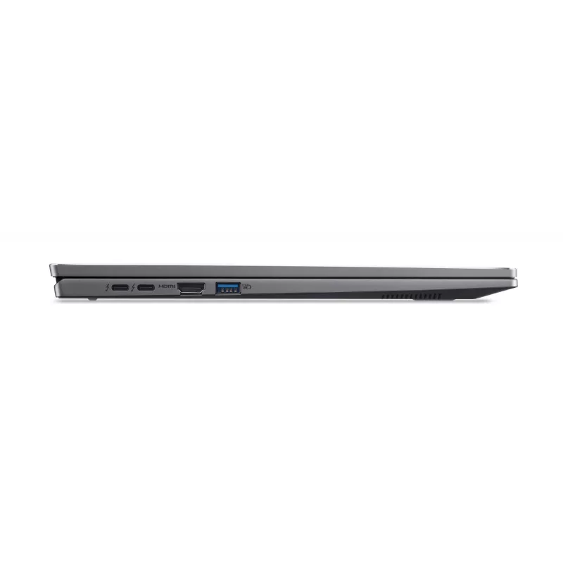 Acer Swift Go 16 SFG16-72-782U Intel Core Ultra 7 155U Portatīvais dators 40,6 cm (16 collu) 3.2K 16 GB LPDDR5-SDRAM 1 TB SSD Wi-Fi 6E (802.11ax) Windows 11 Home Pelēks