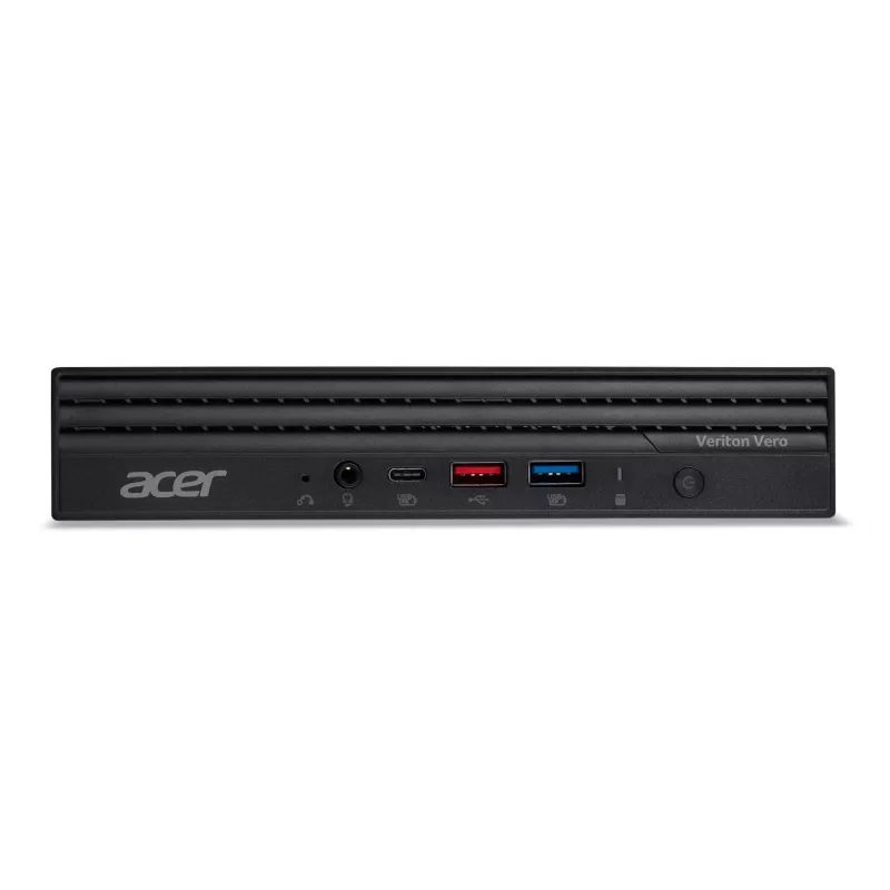 Acer Veriton Vero N4720GT I54516 Pro Intel® Core™ i5 i5-14400 16 GB DDR5-SDRAM 512 GB SSD Windows 11 Pro Mikro PC Mini PC Melns