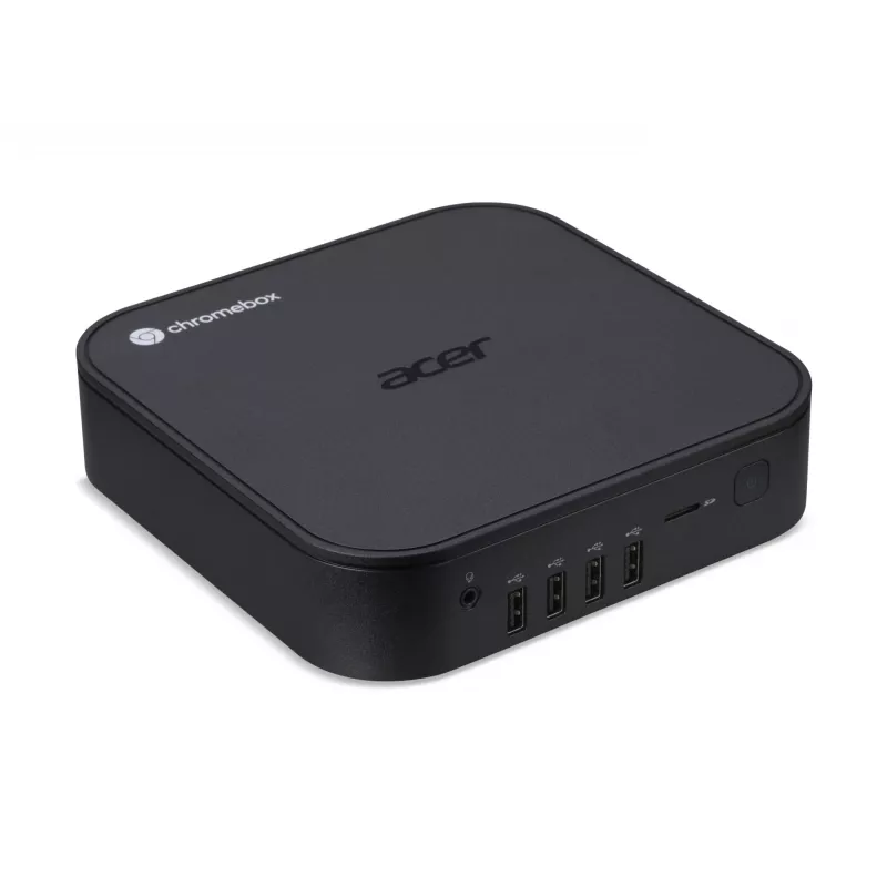 Acer Chromebox CXI6 i5528 Intel Core 5 120U 8 GB DDR4-SDRAM 256 GB SSD ChromeOS Mini PC Melns