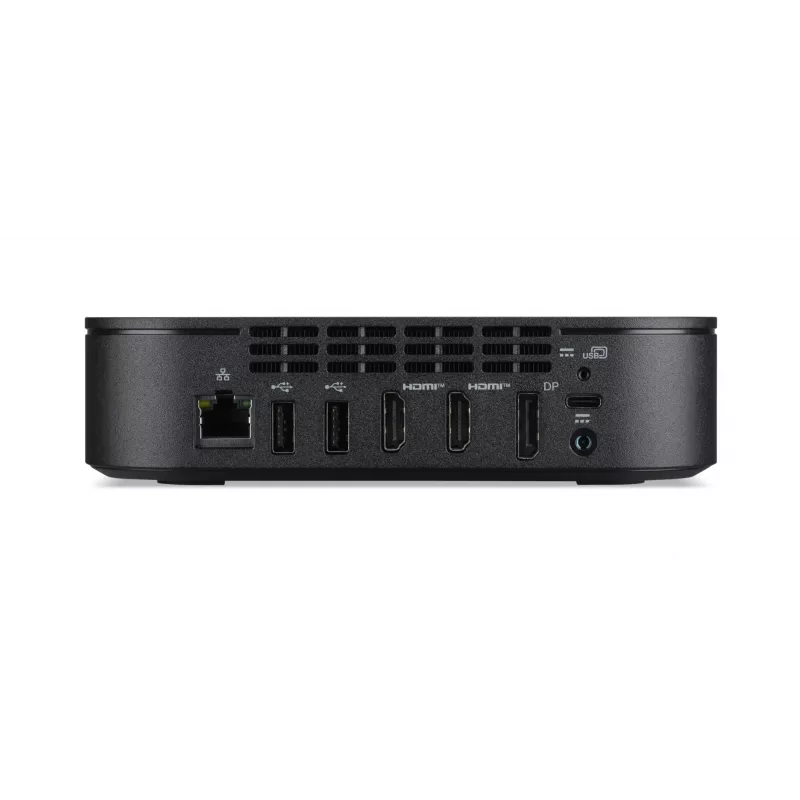 Acer Chromebox CXI6 i5528 Intel Core 5 120U 8 GB DDR4-SDRAM 256 GB SSD ChromeOS Mini PC Melns