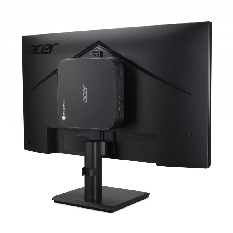Acer Chromebox CXI6 i5528 Intel Core 5 120U 8 GB DDR4-SDRAM 256 GB SSD ChromeOS Mini PC Melns
