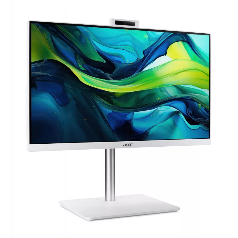 Acer Aspire C24-A WI5418 NL Intel Core 5 120U 60.5 cm (23.8 inch) 1920 x 1080 pikseļi Viss-vienā dators 16 GB DDR5-SDRAM 1 TB SSD Windows 11 Home Wi-Fi 6 (802.11ax) Balta