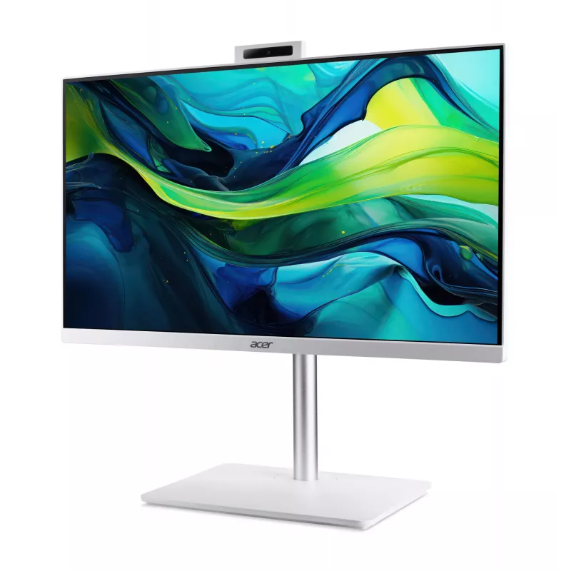 Acer Aspire C24-A WI5418 NL Intel Core 5 120U 60.5 cm (23.8 inch) 1920 x 1080 pikseļi Viss-vienā dators 16 GB DDR5-SDRAM 1 TB SSD Windows 11 Home Wi-Fi 6 (802.11ax) Balta