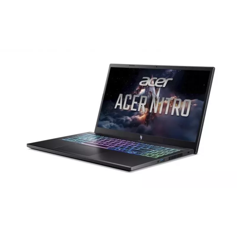 Acer Nitro V 15 ANV15-A31-R3VA AMD Ryzen™ 7 170 klēpjdators 39,6 cm (15,6 collas) Full HD 16 GB DDR5-SDRAM 512 GB SSD NVIDIA GeForce RTX 5060 Wi-Fi 6E (802.11ax) Windows 11 Home melns