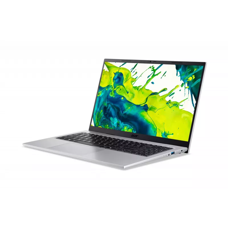 Acer Aspire Go 15 AG15-72P-51YA Intel Core 5 120U portatīvais dators 39.6 cm (15.6 collas) Full HD 16 GB DDR4-SDRAM 512 GB SSD Wi-Fi 6 (802.11ax) Windows 11 Home Sudraba krāsā