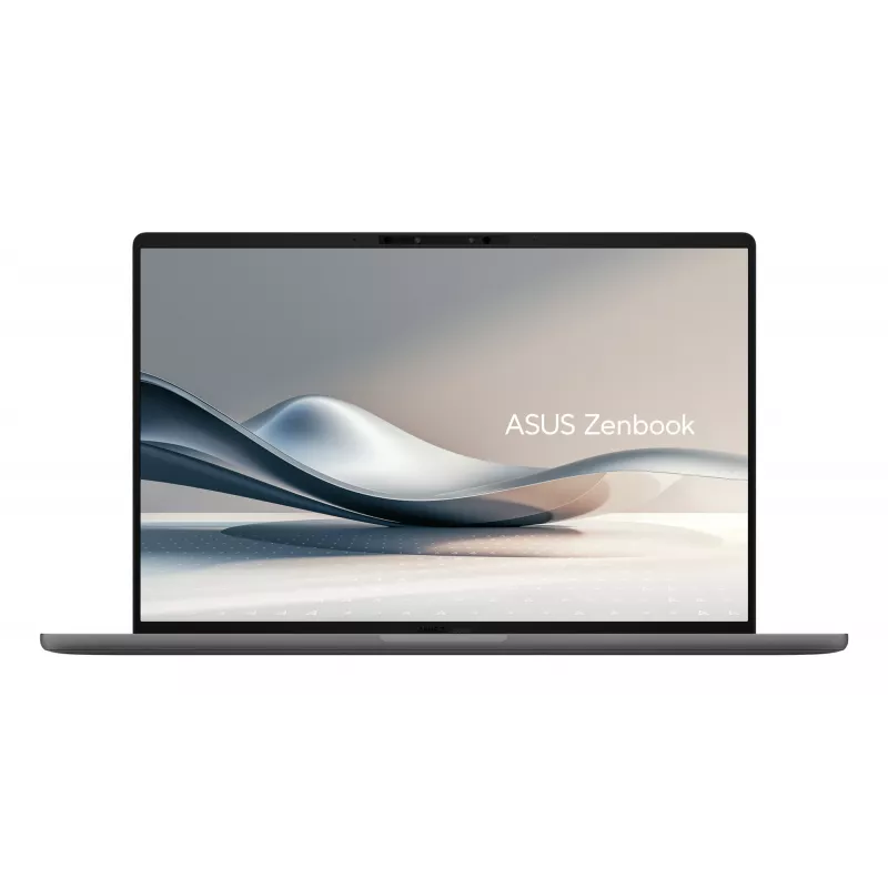 ASUS Zenbook A14 UX3407QA-QD343X Snapdragon X1-26-100 klēpjdators 35,6 cm (14 collas) WUXGA 32 GB LPDDR5x-SDRAM 1 TB SSD Wi-Fi 6E (802.11ax) Windows 11 Pro pelēks