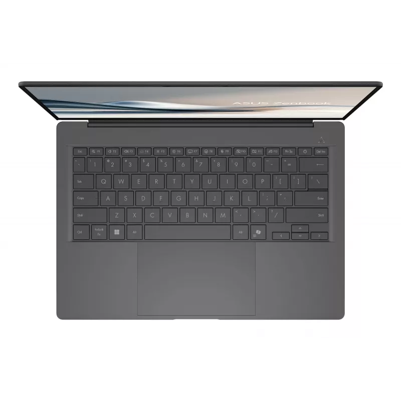 ASUS Zenbook A14 UX3407QA-QD343X Snapdragon X1-26-100 klēpjdators 35,6 cm (14 collas) WUXGA 32 GB LPDDR5x-SDRAM 1 TB SSD Wi-Fi 6E (802.11ax) Windows 11 Pro pelēks
