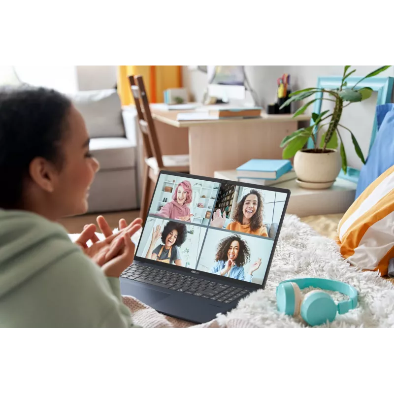 ASUS Vivobook 16 M1607KA-MB225W AMD Ryzen™ AI 7 350 klēpjdators 40,6 cm (16″) WUXGA 16 GB DDR5-SDRAM 1 TB SSD Wi-Fi 6 (802.11ax) Windows 11 Home Zils