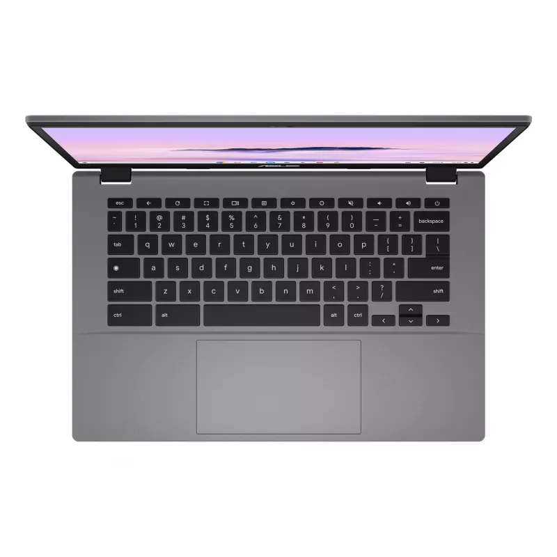 ASUS Chromebook Plus CX34 CX3402CVA-PQ1230 Intel® Core™ i3 i3-1315U 35.6 cm (14 collas) Skārienekrāns Full HD 8 GB LPDDR5x-SDRAM 256 GB UFS Wi-Fi 6E (802.11ax) ChromeOS Vācu pelēks