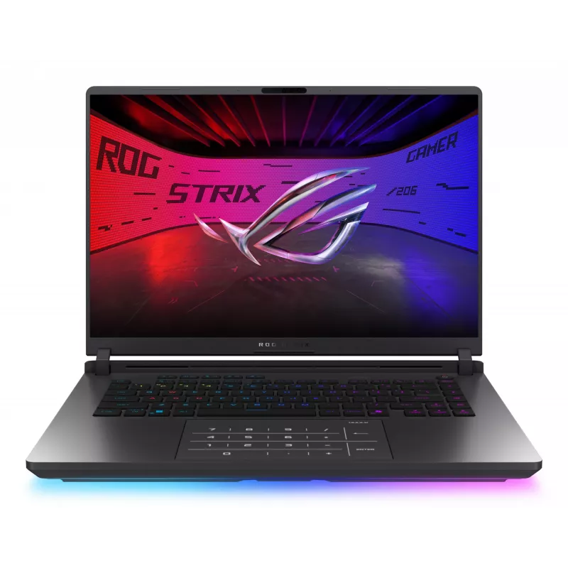 ASUS ROG Strix G16 G615JMR-DICRV235W Intel® Core™ i7 i7-14650HX klēpjdators 40.6 cm (16 collas) WUXGA 16 GB DDR5-SDRAM 1 TB SSD NVIDIA GeForce RTX 5060 Wi-Fi 7 (802.11be) Windows 11 Home melns, pelēks