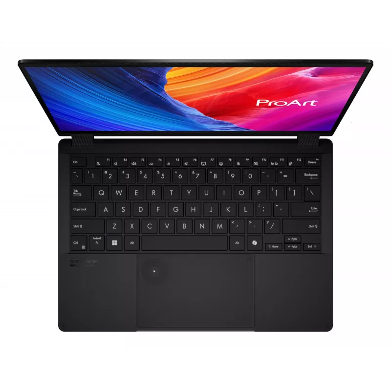 ASUS ProArt PX13 HN7306EA-LX070W Copilot+ dators AMD Ryzen™ AI Max+ 395 hibrīds (2-in-1) 33,8 cm (13,3 collu) skārienekrāns 3K 32 GB LPDDR5x-SDRAM 1 TB SSD Wi-Fi 7 (802.11be) Windows 11 Home Vācu Melns