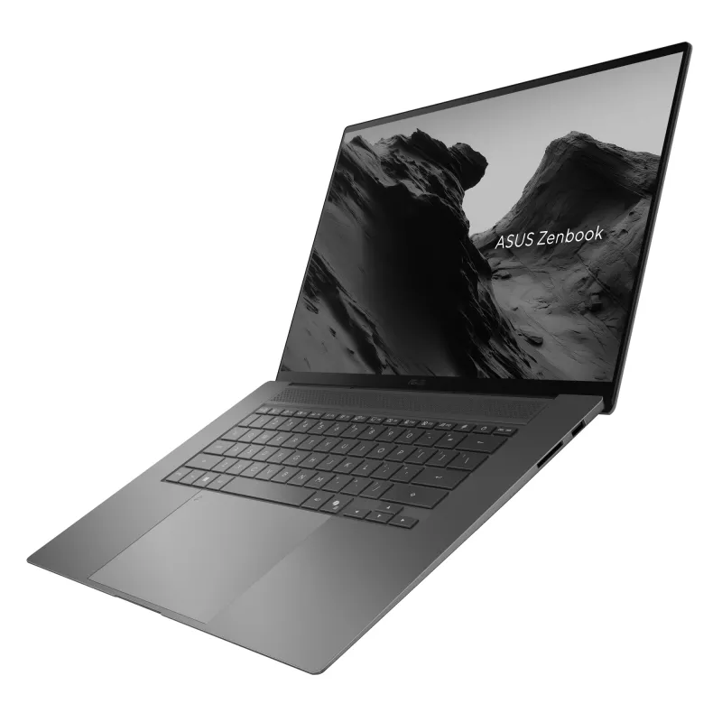 ASUS Zenbook S16 UM5606GA-SR332X Copilot+ PC AMD Ryzen AI 9 465 klēpjdators 40,6 cm (16″) skārienjutīgs 3K 32 GB LPDDR5x-SDRAM 2 TB SSD Wi-Fi 7 (802.11be) Windows 11 Pro pelēks