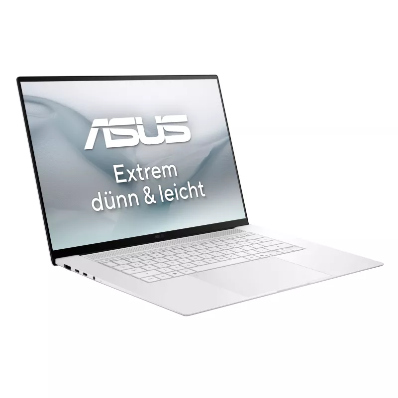 ASUS Zenbook S16 UM5606GA-SR334W Copilot+ PC AMD Ryzen AI 9 465 Klēpjdators 40,6 cm (16 collas) Skārienjūtīgs 3K 32 GB LPDDR5x-SDRAM 1 TB SSD Wi-Fi 7 (802.11be) Windows 11 Home Baltā krāsā
