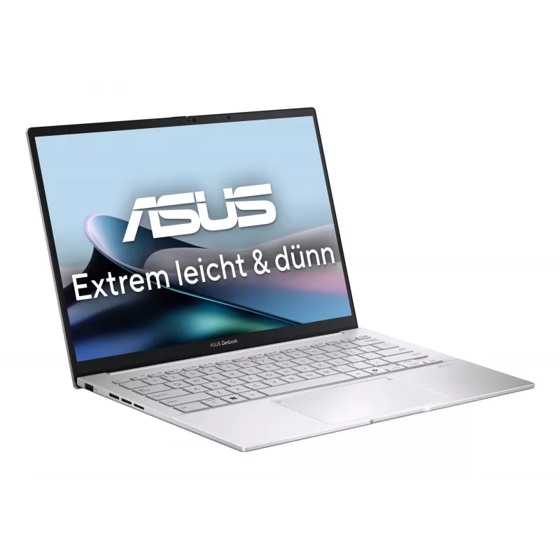 ASUS Zenbook 14 OLED UX3405CA-QD1302W Intel Core Ultra 7 255H klēpjdators 35.6 cm (14 collas) WUXGA 16 GB LPDDR5x-SDRAM 1 TB SSD Wi-Fi 7 (802.11be) Windows 11 Home vācu sudraba