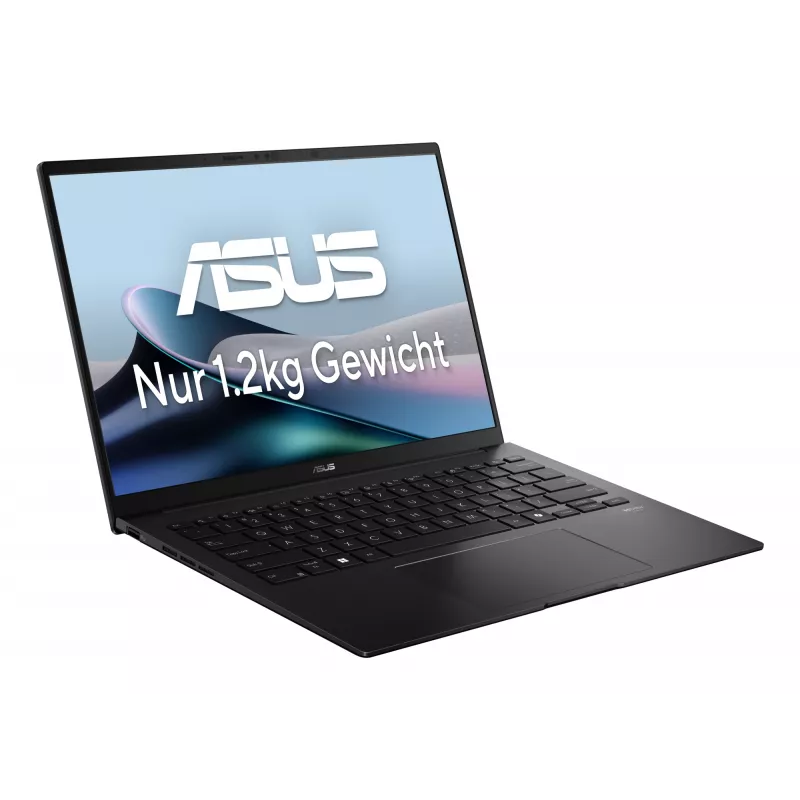 ASUS Zenbook 14 OLED UM3406GA-QD030W Copilot+ PC AMD Ryzen™ AI 7 445 klēpjdators 35.6 cm (14 collas) WUXGA 32 GB LPDDR5x-SDRAM 1 TB SSD Wi-Fi 6E (802.11ax) Windows 11 Home vācu valoda melns