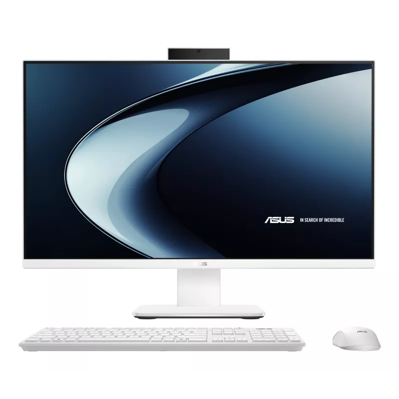 ASUS V400 AiO V470VAK-WPE497W Intel Core 5 210H 68,6 cm (27 collas) 1920 x 1080 pikseļi Viss-vienā dators 16 GB DDR5-SDRAM 512 GB SSD Windows 11 Home Wi-Fi 6 (802.11ax) Balts