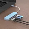 j5create videi draudzīgs USB-C uz 4 portu Type-A Gen 2 centrmezgls