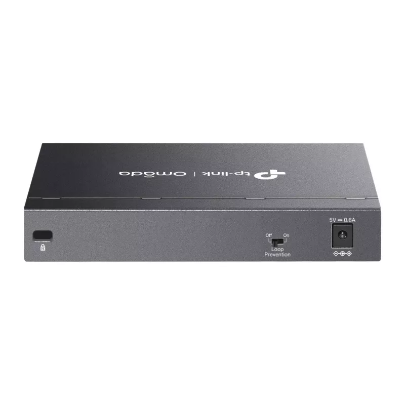 TP-Link Omada DS108G tīkla komutators Nepārvaldāms Gigabit Ethernet (10/100/1000) Melns