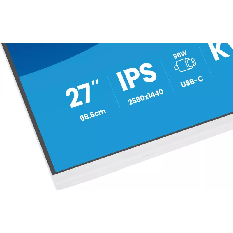 iiyama ProLite XB2797QSNP-W1 27 collu IPS LCD datora monitors 68,6 cm (27 collas) 2560 x 1440 pikseļi Quad HD Balts