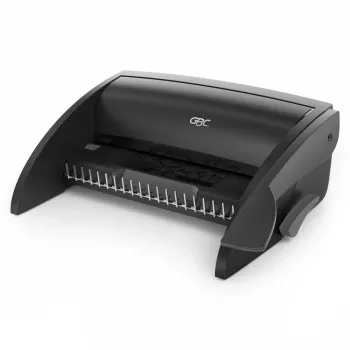 GBC Binding Machine CombBind® C100, Comb binding machine, Manual, 160 sheets, Melns