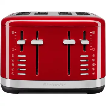 KitchenAid 5KMT4109EER 7 4 gab. 1640 W Sarkana, nerūsējošais tērauds