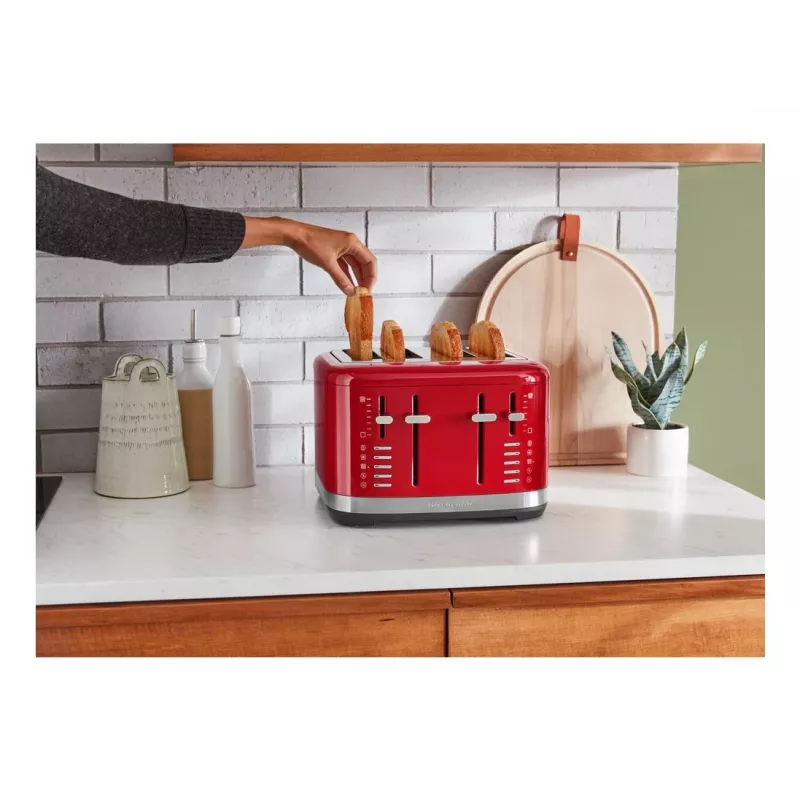 KitchenAid 5KMT4109EER 7 4 gab. 1640 W Sarkana, nerūsējošais tērauds