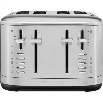 KitchenAid 859711675290 tosteris 7 4 šķēles 1640 W Nerūsējošais tērauds