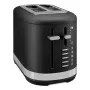 KitchenAid 859711684250 tosteris 7 2 šķēles 980 W Melns, Nerūsējošais tērauds