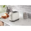 KitchenAid 859711684260 tosteris 7 2 gab. 980 W Melns, Nerūsējošais tērauds, Balts